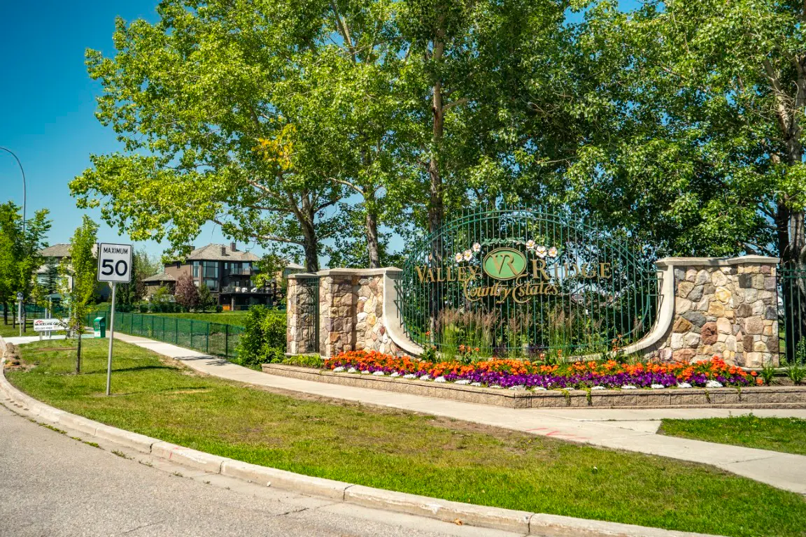 Valley Ridge community in Calgary